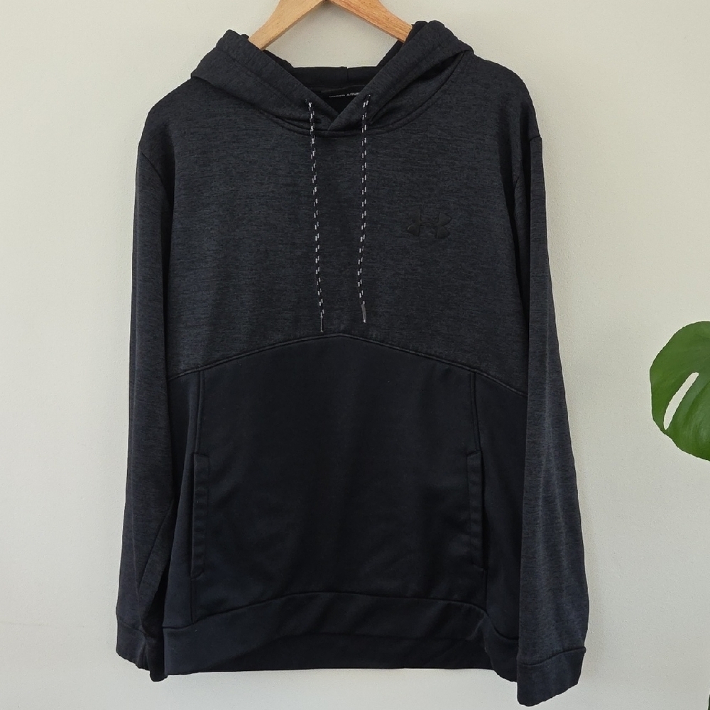Under Armour Dark Gray and Black Hoodie